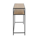 Abilaud SEAFORD 120x35xH79cm, lauaplaat: lamineeritud kattega mööbliplaat, värvus: tamm, raam: metall, värvus: must Abilauad ja serveerimislauad Abilauad ja serveerimislauad