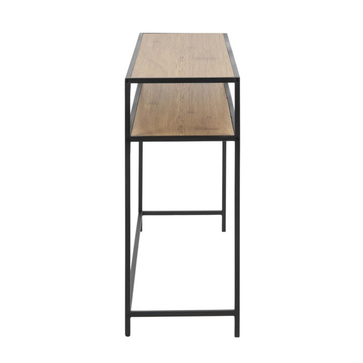 Abilaud SEAFORD 120x35xH79cm, lauaplaat: lamineeritud kattega mööbliplaat, värvus: tamm, raam: metall, värvus: must Abilauad ja serveerimislauad Abilauad ja serveerimislauad