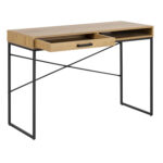 Kirjutuslaud SEAFORD 110x45xH75cm, tamm, metall Kirjutuslauad ACTONA