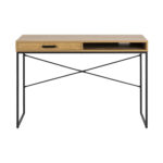 Kirjutuslaud SEAFORD 110x45xH75cm, tamm, metall Kirjutuslauad ACTONA