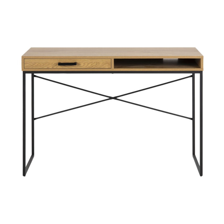 Kirjutuslaud SEAFORD 110x45xH75cm, tamm, metall Kirjutuslauad ACTONA
