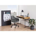 Kirjutuslaud ANGUS 110x50xH75cm, tamm, melamiin, metall Kirjutuslauad ACTONA