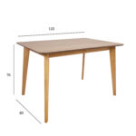 Söögilaud ROXBY 120x80xH76cm, tamm Söögilauad ACTONA