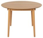 Söögilaud MONTREUX D115/154xH75cm, naturaalne Söögilauad