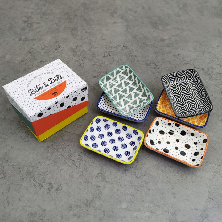 Kausid AIMII 6tk D9,5xH2cm karbis, mix Lauanõud
