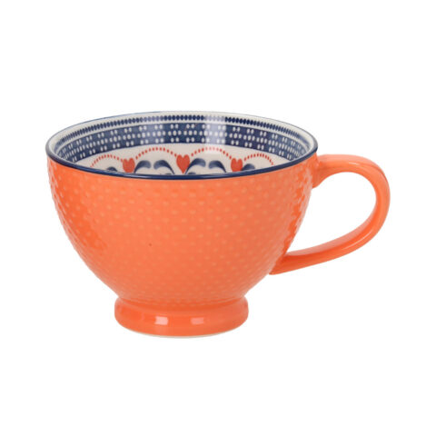 Kruus SEREN H7,7cm 355ml, oranž/sinine Lauanõud