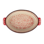 Ahjuvorm STAR BAKE 23,5x14cm, punane keraamika Lauanõud Lauanõud
