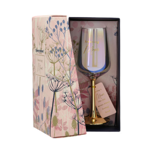 Veinipokaal FLOW “Amazing Mum” H21,2cm, 450ml Klaasid, pokaalid