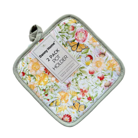 Pajalapid AIMAI 2tk 20x20cm, lilleline Muud tekstiiltooted