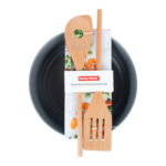 Kauss POLO D22,5xH10cm 2,7L, 2-puidust lusikat, mix Lauanõud