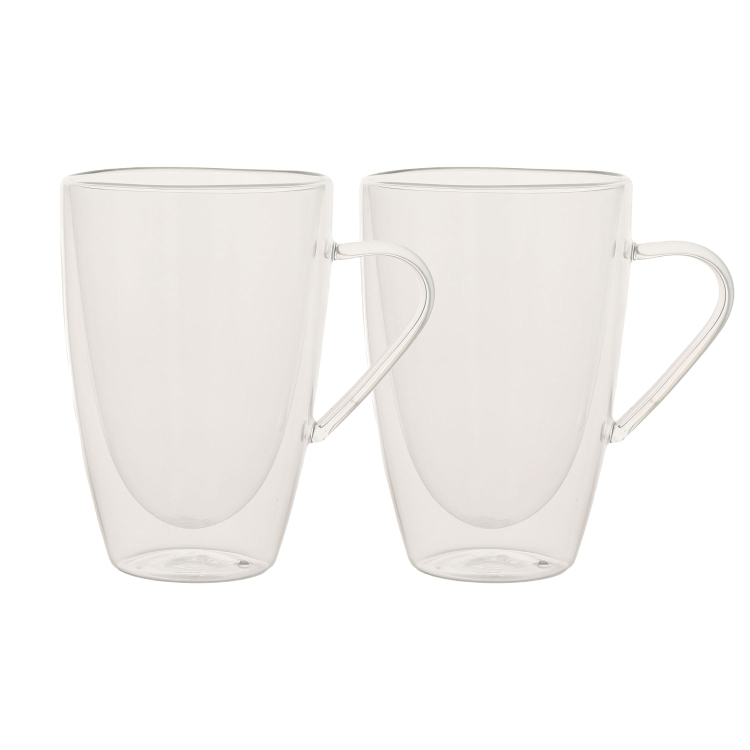 Kruusid DOUBLE 2tk 350ml klaasist topeltseinaga Klaasid, pokaalid Kruusid DOUBLE 2tk 350ml klaasist topeltseinaga Klaasid, pokaalid