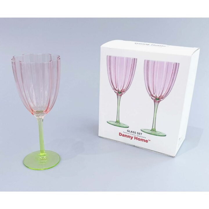 Veinipokaalid TULIP 2tk H21.4cm Klaasid, pokaalid
