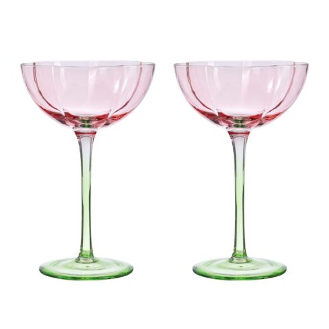 Veinipokaalid TULIP 2tk H15.8cm Klaasid, pokaalid
