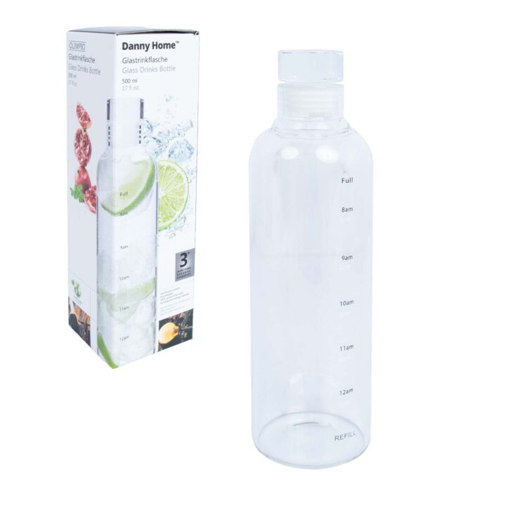 Joogipudel FRESH H20cm 500ml, klaas Lauanõud