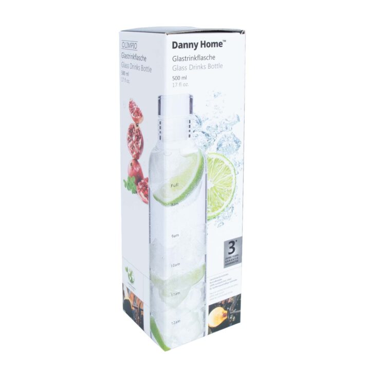 Joogipudel FRESH H20cm 500ml, klaas Lauanõud