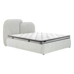 Voodi EMBRACE madratsiga HARMONY DUO 160x200cm, valge Magamistuba