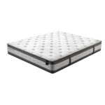 Voodi EMBRACE madratsiga HARMONY DUO 160x200cm, valge Magamistuba