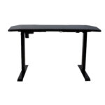 Mängurilaud GAMER 1-mootoriga 140x70xH71-121cm, must Kontorimööbel O02-100 Reguleeritavad töölauad