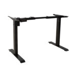 Mängurilaud GAMER 1-mootoriga 140x70xH71-121cm, must Kontorimööbel O02-100 Reguleeritavad töölauad