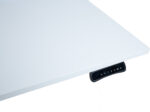 Töölaud ERGO OPTIMAL 2-mootoriga 160x80xH62-127cm, hallikasvalge/hõbehall Kontorimööbel ERGO