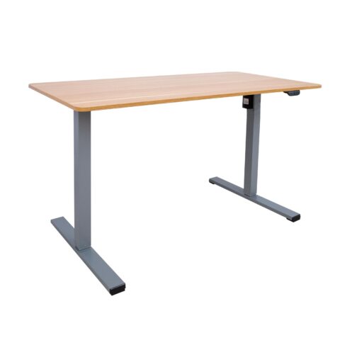 Töölaud ERGO OPTIMAL 1-mootoriga 120x60cm, tamm Kontorimööbel ERGO