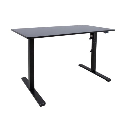 Töölaud ERGO OPTIMAL 1-mootoriga 120x60cm, must Kontorimööbel ERGO