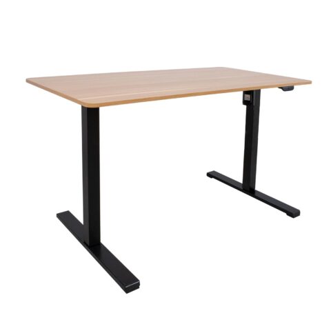 Töölaud ERGO OPTIMAL 1-mootoriga 140x70cm, hikkoripuu Kontorimööbel ERGO