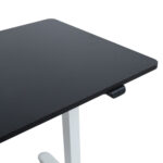 Töölaud ERGO LIGHT 1-mootoriga 120x60xH73-118cm, must/valge Kontorimööbel ERGO
