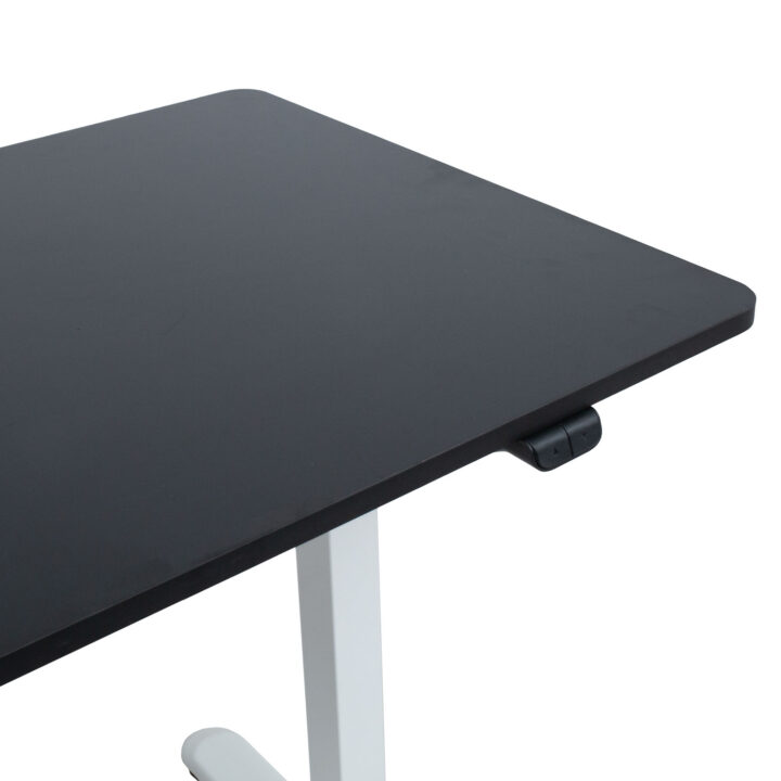 Töölaud ERGO LIGHT 1-mootoriga 120x60xH73-118cm, must/valge Kontorimööbel ERGO