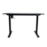 Töölaud ERGO LIGHT 1-mootoriga 120x60xH73-118cm, must Kontorimööbel ERGO