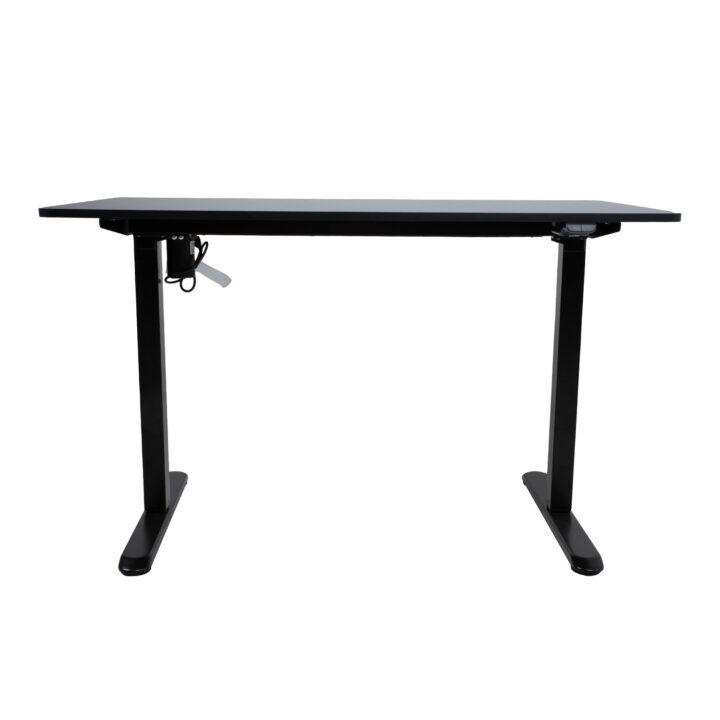 Töölaud ERGO LIGHT 1-mootoriga 120x60xH73-118cm, must Kontorimööbel ERGO