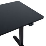 Töölaud ERGO LIGHT 1-mootoriga 120x60xH73-118cm, must Kontorimööbel ERGO