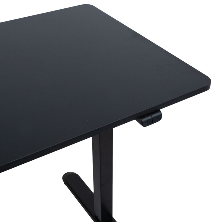 Töölaud ERGO LIGHT 1-mootoriga 120x60xH73-118cm, must Kontorimööbel ERGO