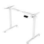 Töölaud ERGO FIT 1-motoriga 120x68xH71,5-116cm, valge Kontorimööbel