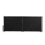 Voodi JASPER 90x200cm, madratsiga HARMONY DUO, hall Magamistuba