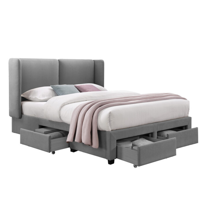 Voodi SUGI madratsiga HARMONY DUO 160x200cm, hall Magamistuba Voodid