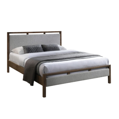 Voodi VOKSI madratsiga HARMONY DUO 160x200cm, hall Magamistuba Voodid