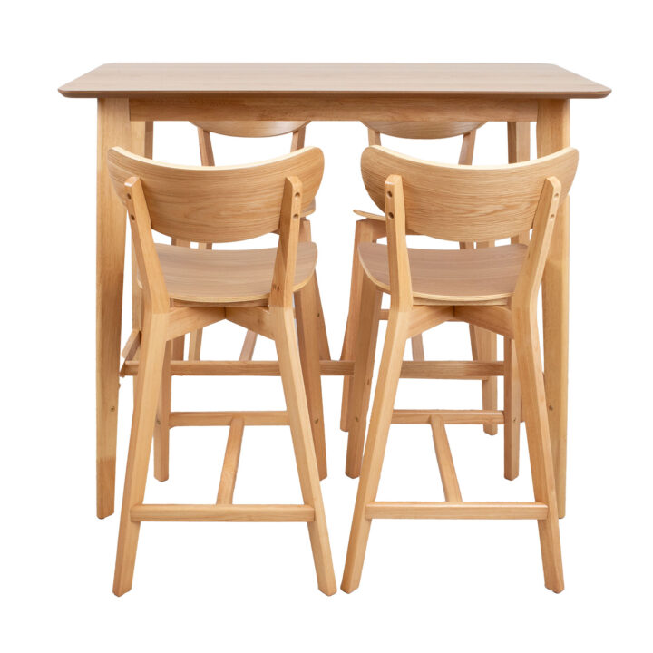 Baarilauakomplekt ROXBY 4-tooliga, 120x60xH105cm Baarilauad ACTONA