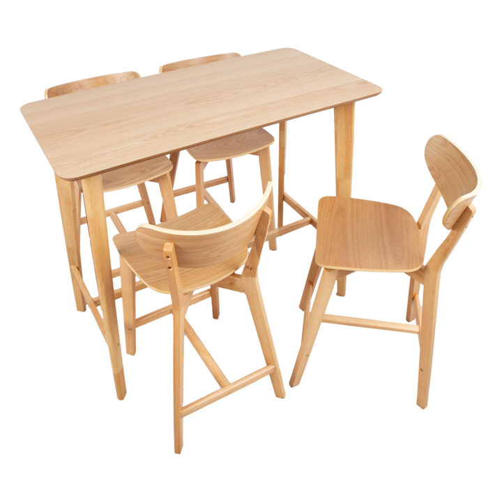 Baarilauakomplekt ROXBY 4-tooliga, 120x60xH105cm Baarilauad ACTONA