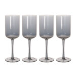 Veinipokaalid ADORO 4tk, H22cm 350ml Klaasid, pokaalid