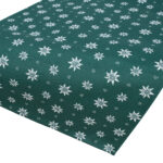 Linik HOLLY 43x116cm, roheline Edelwaiss, 80% puuvill, 20% polüester, kangas 444 Jõulud Laudlinad ja linikud