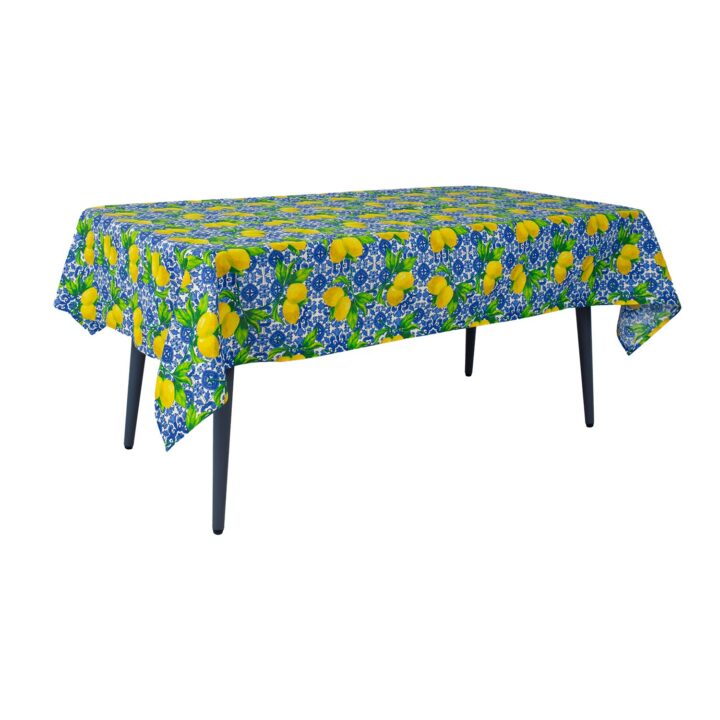 Laudlina LONETA NEW 136x220cm, sidrunid, 50% polüester, 50% puuvill, kangas 478 Laudlinad ja linikud