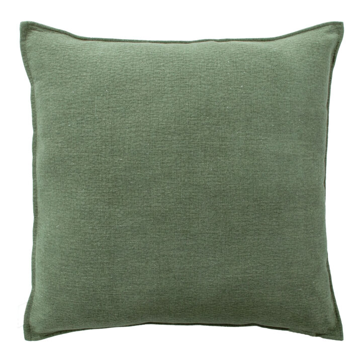 Padi LINS 65x65cm, lukuga, roheline, 100% polüester, kangas 452 Sisustustekstiil