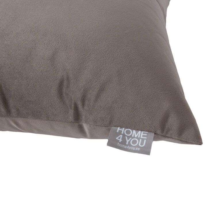 Padi VELVET NEW 50x50cm, lukuga, taupe Dekoratiivpadjad