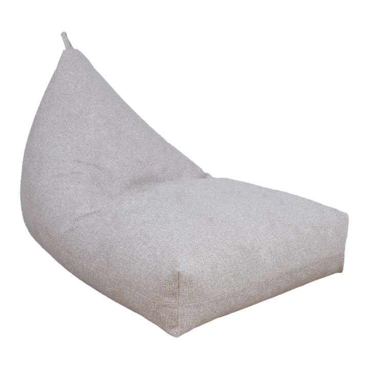 Kott-tool LEO 130x80x20/70cm, beež, 100% polüester, kangas 450 Sisustustekstiil