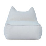 Kott tool LARRY CAT 100x70x30/56cm, naturaalvalge Sisustustekstiil