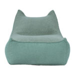 Kott tool LARRY CAT 100x70x30/56cm, roheline Sisustustekstiil