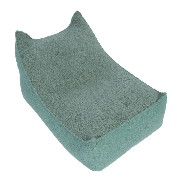 Kott tool LARRY CAT 100x70x30/56cm, roheline Sisustustekstiil