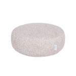 Tumba LEO D44cm, H18cm, beež, 100% polüester, kangas 450 Sisustustekstiil