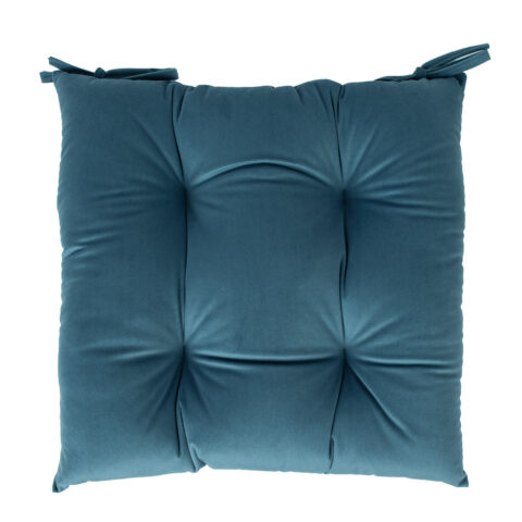 Toolipadi VELVET NEW 40x40cm, hallikassinine Sisustustekstiil